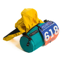 Load image into Gallery viewer, turquoise ALMSTHRE cycling handlebar bag 
